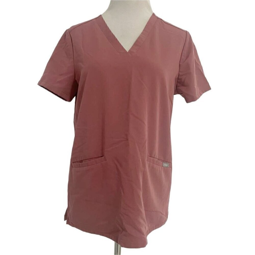 FIGS Size Small Scrub Top Medical Uniform Nurse Doctor Healthcare